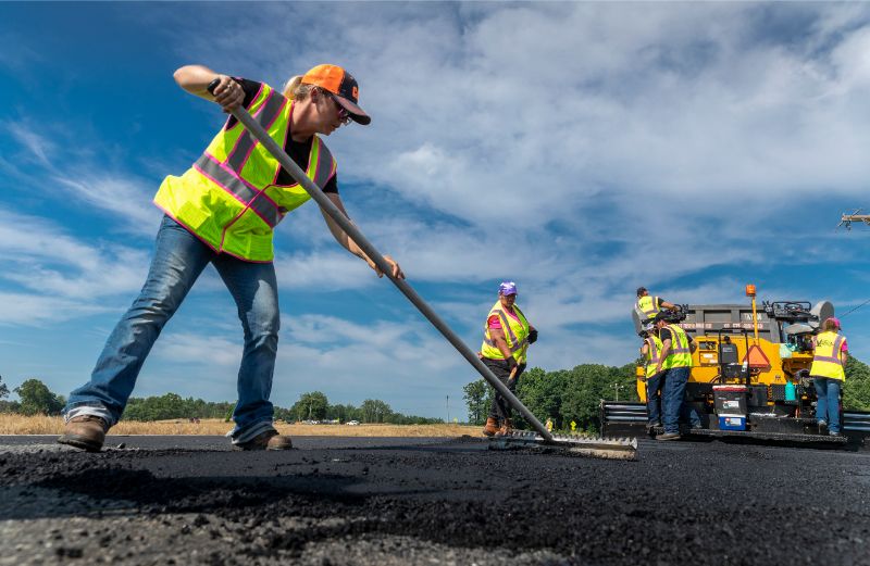 Stratenmaker in Roermond