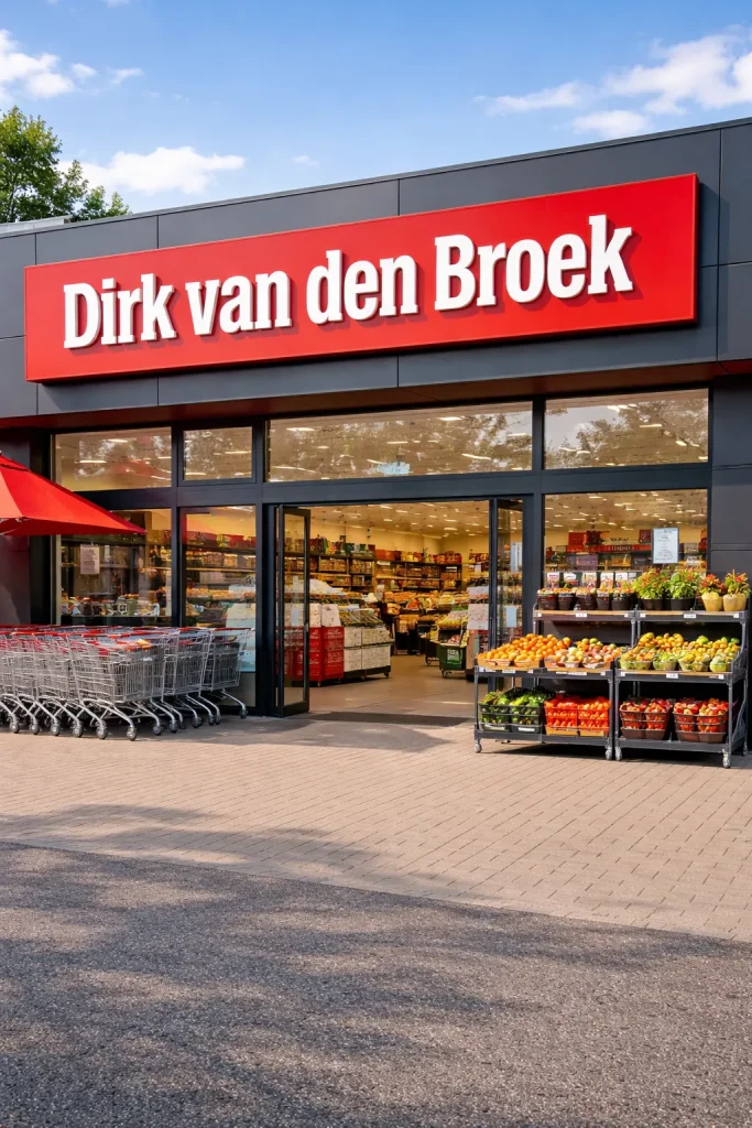 Realistische winkelfoto zonder tekst