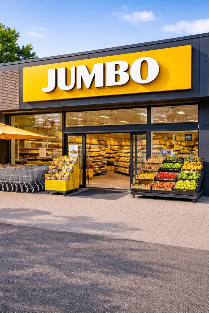 Realistische winkelfoto zonder tekst