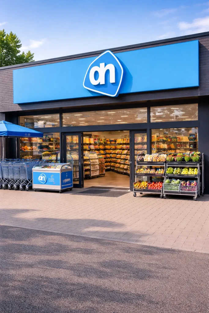 Realistische winkelfoto zonder tekst