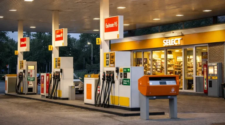 Website index Tankstation in Roermond met moderne uitstraling en duidelijke entree.