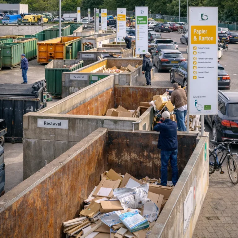 Actuele openingstijden van de milieustraat in Roermond.